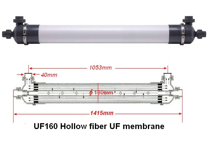 UF160 Hollow Fiber UF Membrane Module