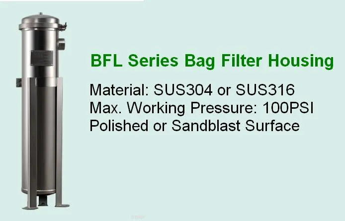 BFL Series Bag Filter Housing