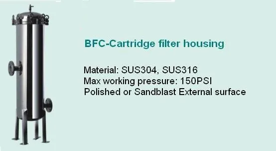 BFC Cartridge Filter Housing