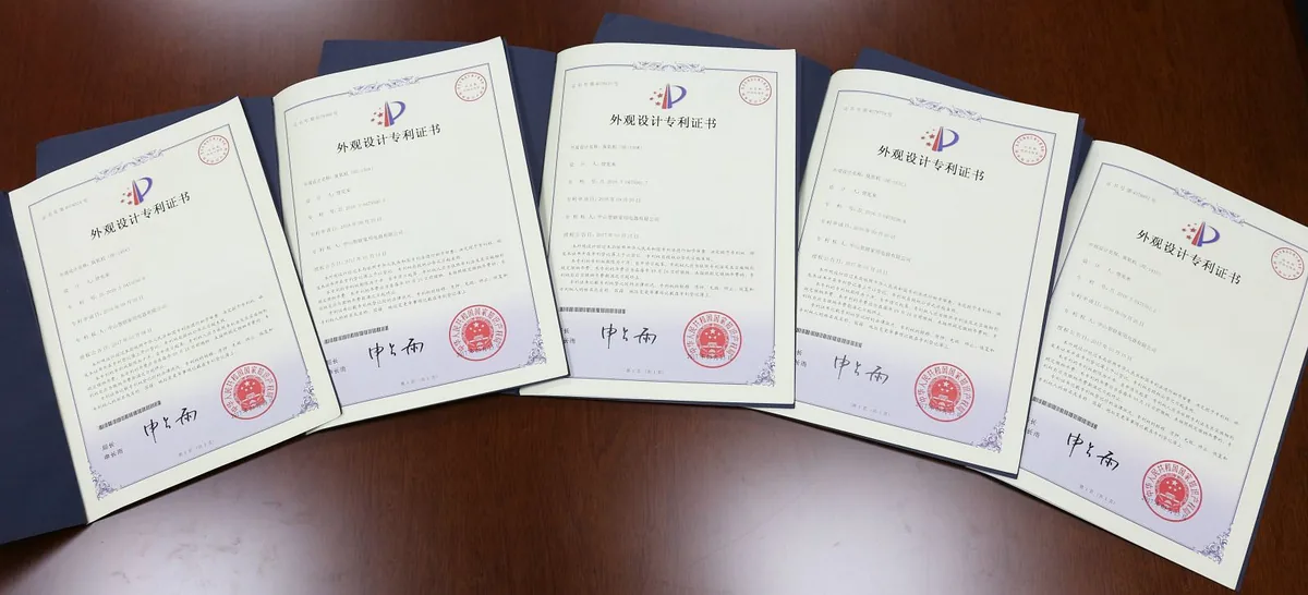 Audited supplier by SGS, patent certificates, CE and RoHS, FCC and SAA
