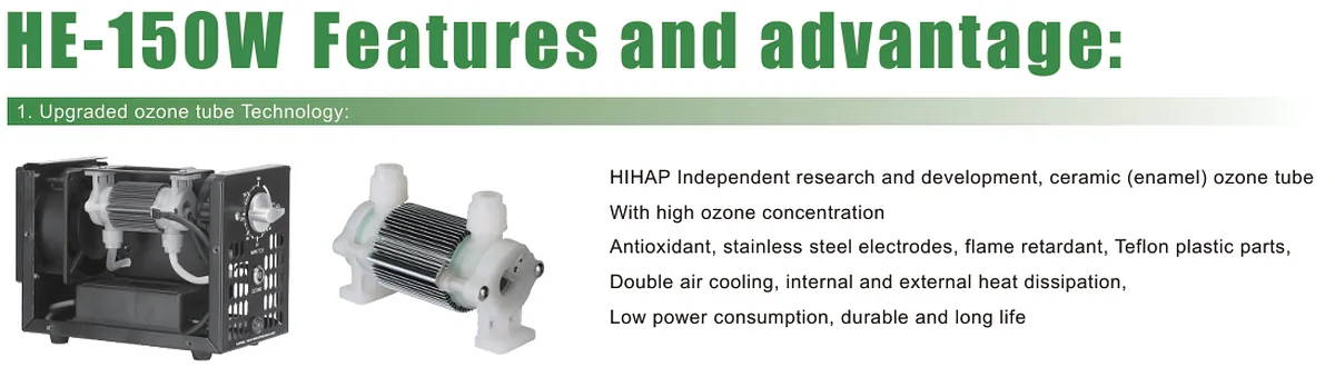 G20000H 2.4G water ozone generator