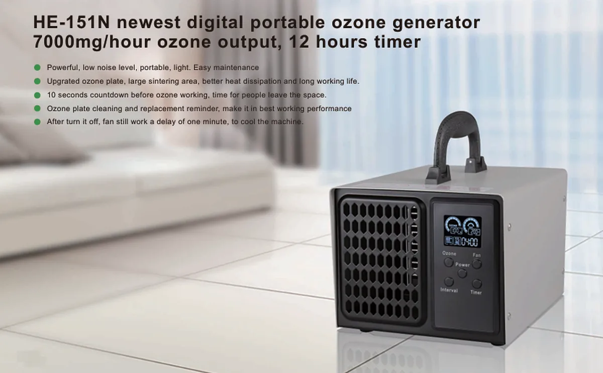 HE-151N 7G Digital ozone generator