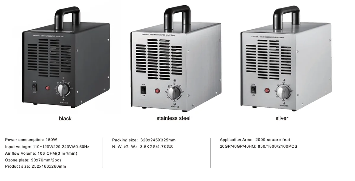 HE 153A 14G High Concentration Ozone generator
