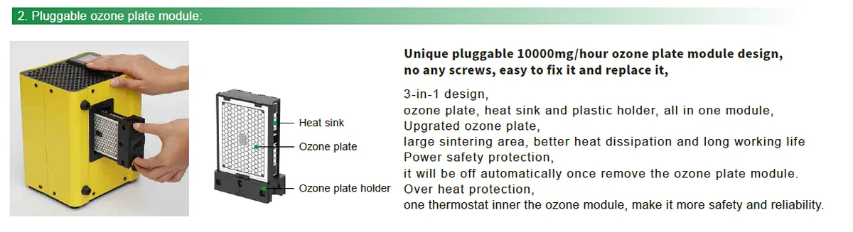HE-153NK Smart wifi 10g ozone generators