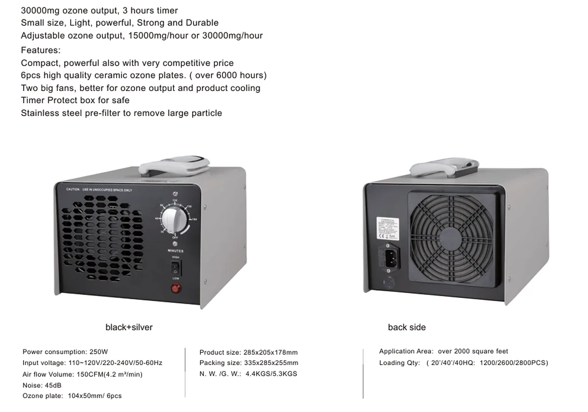 HE-161A 30g ozone generator
