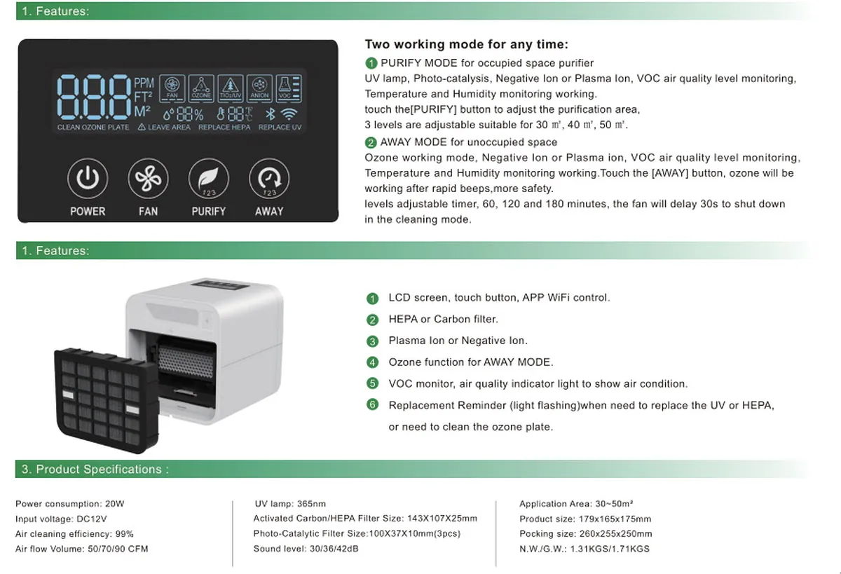 HE-262 Smart Air Purifier