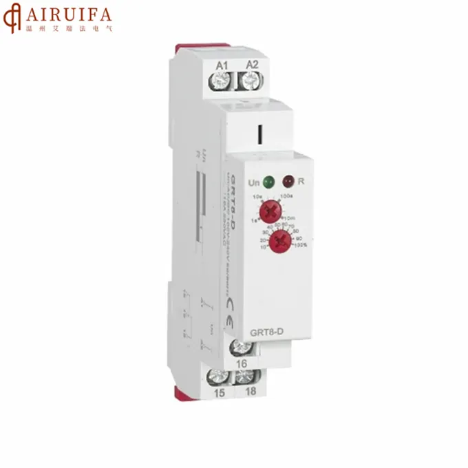 Delay off without supply voltage