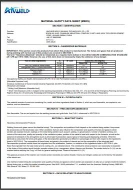 Document published by AKWELD