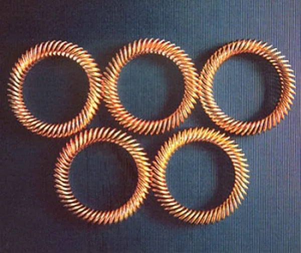 Beryllium Copper Canted Coil Springs