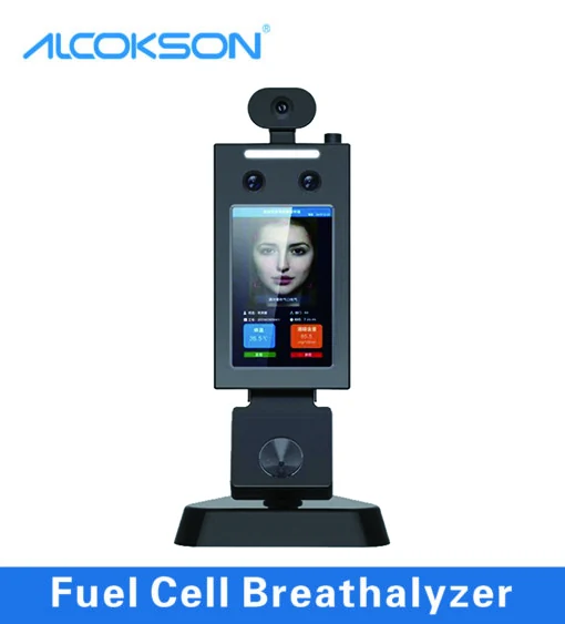 ALC-608 screening terminal seen from the front with the screen in use