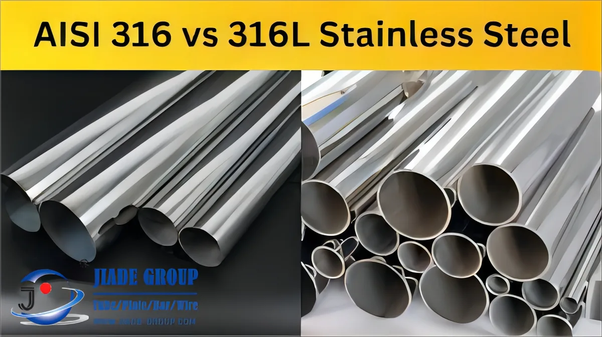 Comparison of AISI 316 and 316L stainless steel