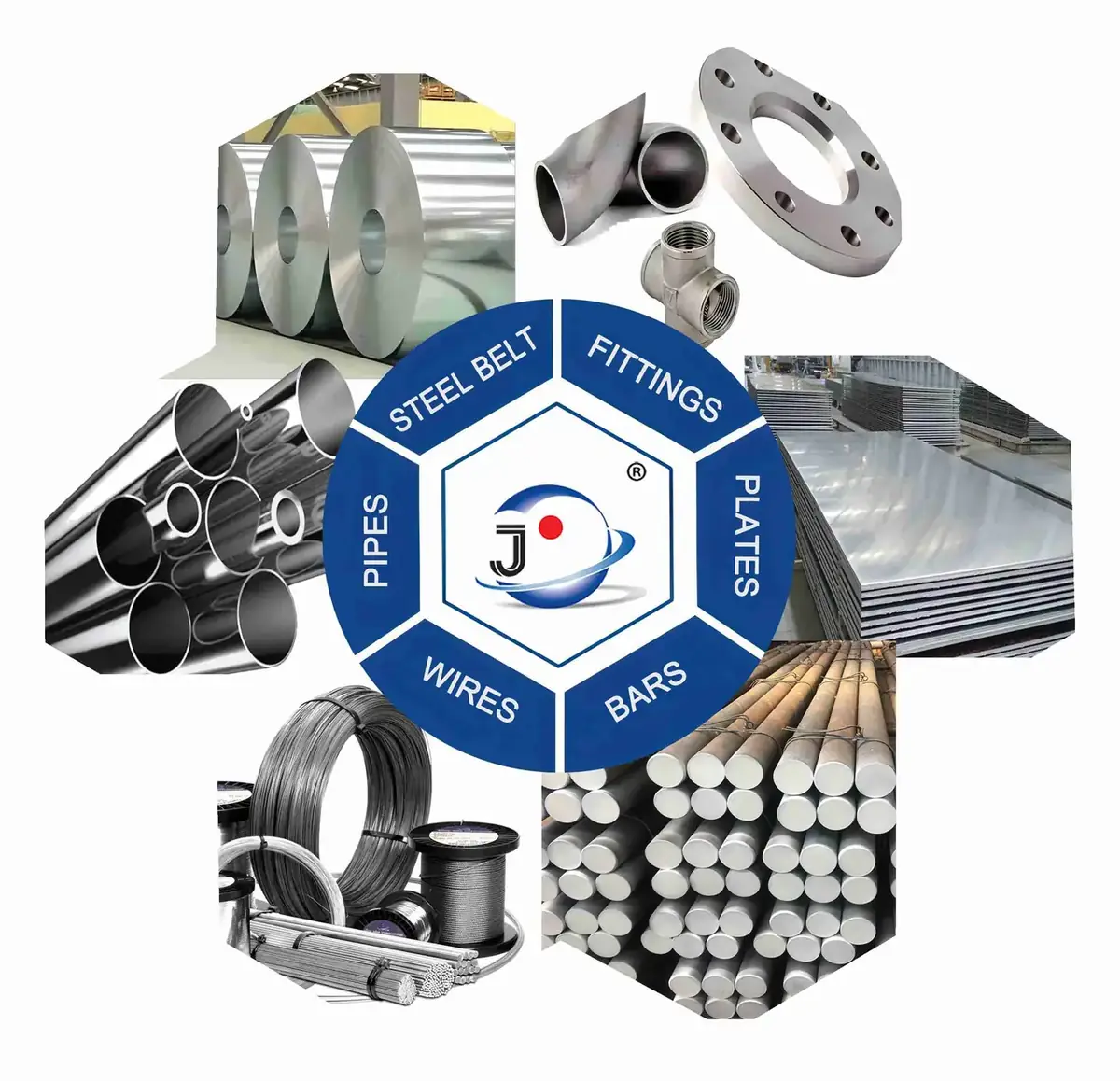 Nickel Alloy 200 and 201 bar and tube product range laid out for inspection