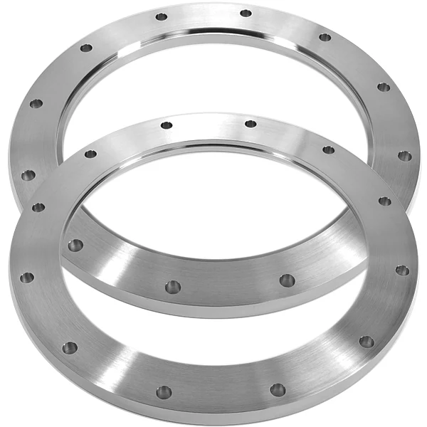 ISO F DN500 bored blank stainless steel flange for 508 mm outside diameter tubing