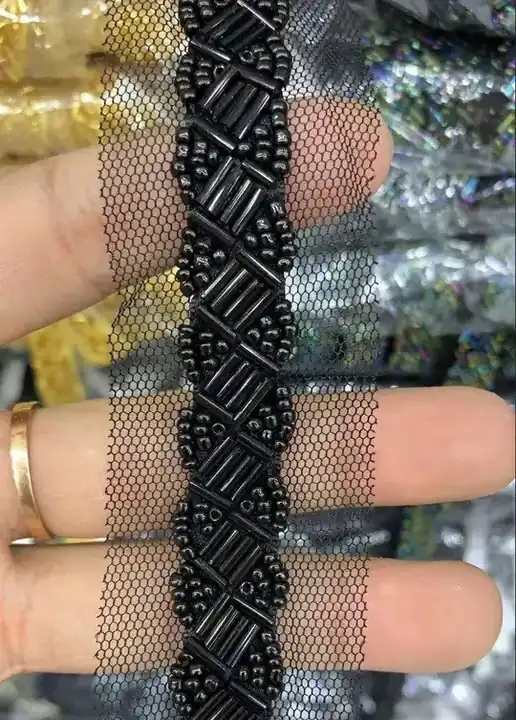 Glass Beads Lace 5# supplied by Al Musa Trading