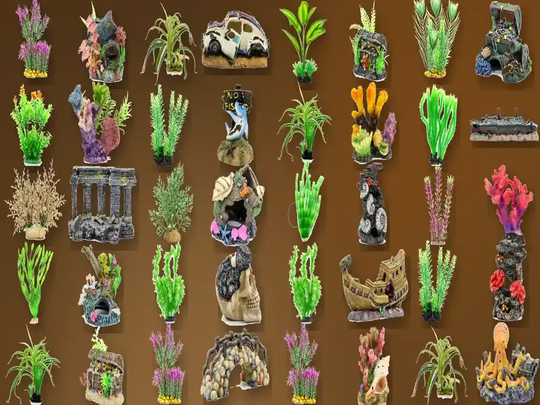 Aquarium Decor from the Alpethome catalogue