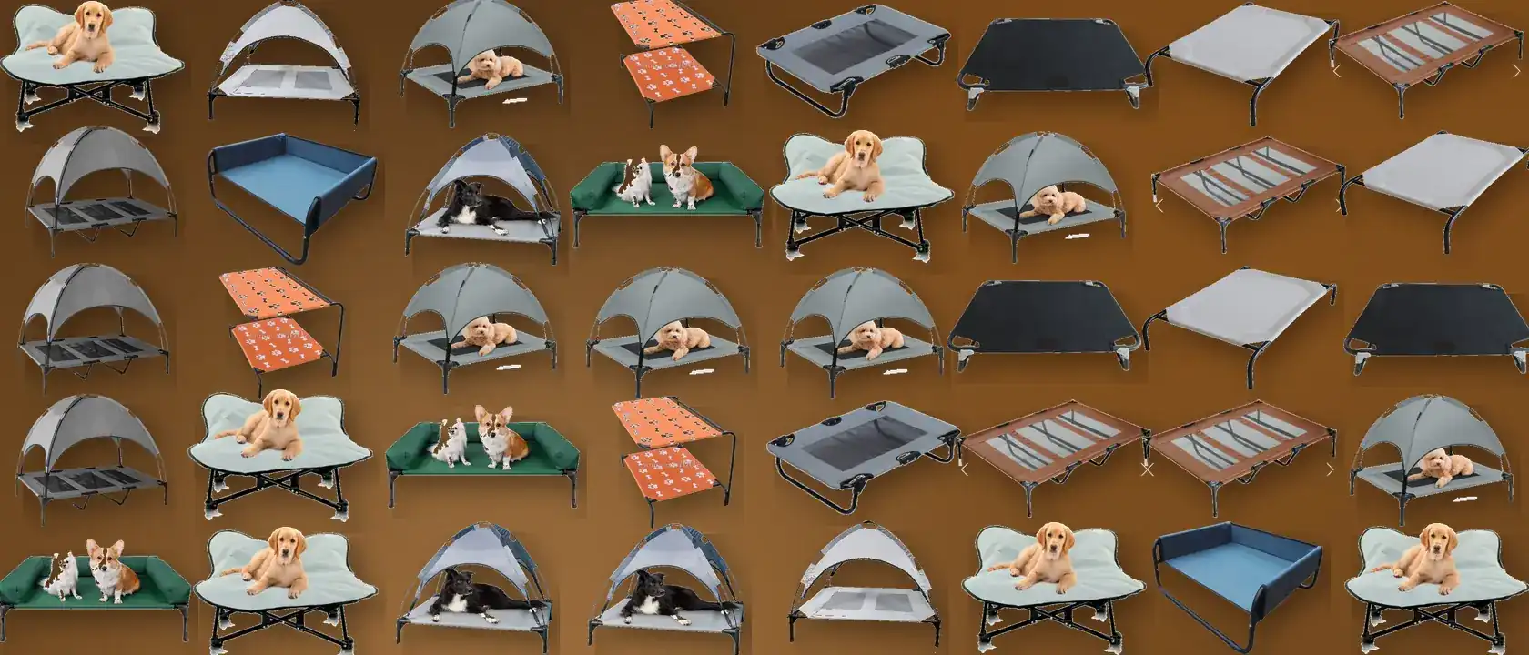 Raised Pet Beds from the Alpethome catalogue