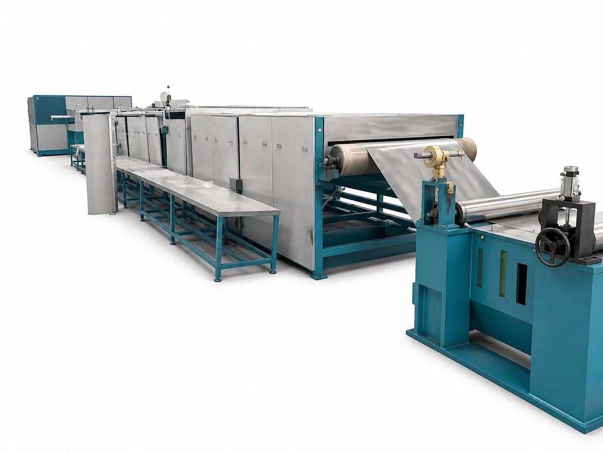Chemosynthesis pre-treatment line for aluminum coil at the Jiangyin factory