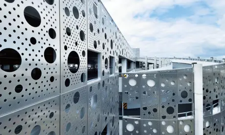 New Pattern Aluminum Facade Panel Curtain Wall Sheet
