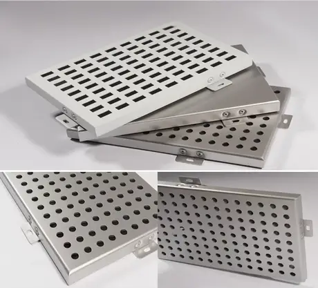 3D Punching Holes AA6063 Material Aluminum Perforated Metal Panel Supplier