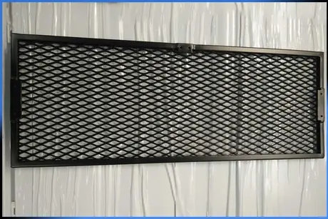 Super Durable PPG Paint Curtain Wall Facade Exterior Decorative Mesh