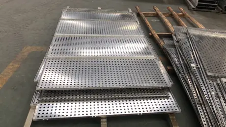 Laser Cut Aluminum Exterior Wall Perforated Aluminum Sheet