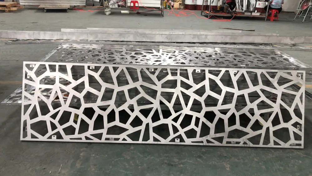Customized aluminum perforated panel for indoor decorative — Foshan Qi Aluminum Decorative Materials Co., Ltd