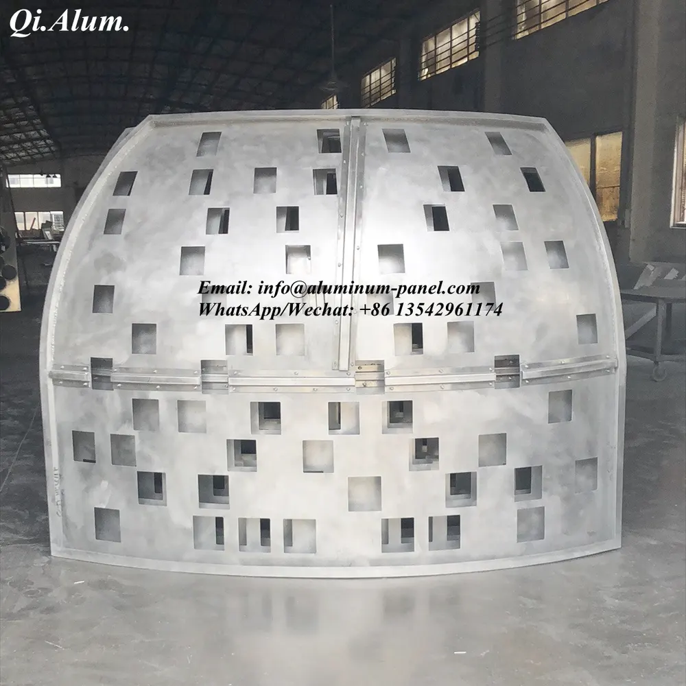 Interior Decoration Aluminum Panel – Interior Ceiling Aluminum Modelling Panel — Foshan Qi Aluminum Decorative Materials Co., Ltd