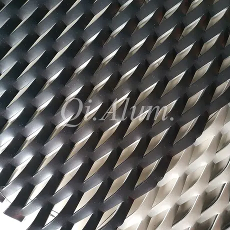 aluminum wire mesh powder coating for ceiling decoration