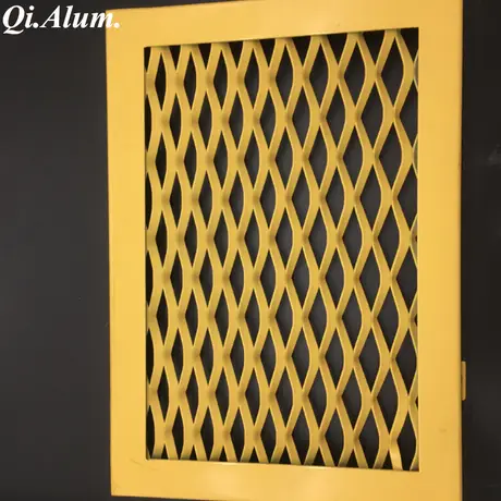 aluminum expanded mesh for wall decoration