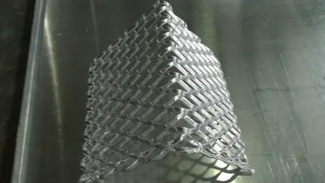 AA5005 Material Aluminum Metal Mesh Sheets for Exterior Decoration