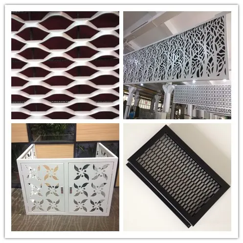 Aluminum Square Holes Perforated Mesh Sheets — Foshan Qi Aluminum Decorative Materials Co., Ltd