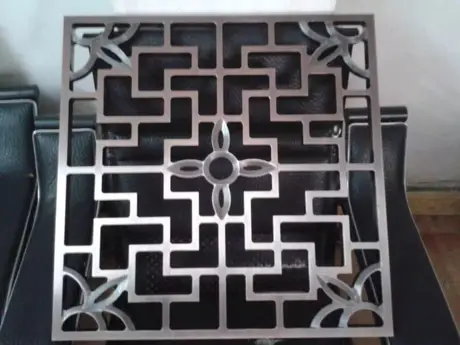 Indoor stainless steel decorative partition screen lattice