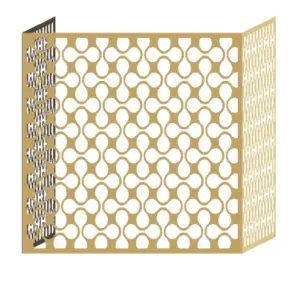 Outdoor/Indoor Aluminum Air Conditioner Protector Supplier
