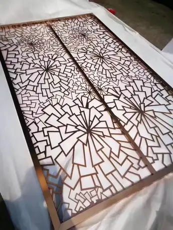Popular Outdoor Facade Corten Aluminum Metal Screen for Outdoor Building Decorative