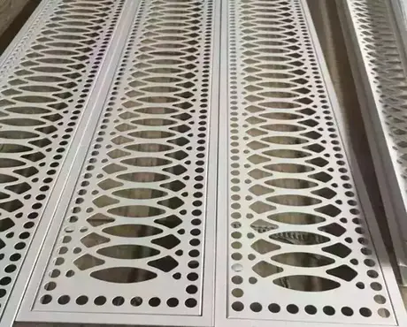 aluminum production industry aluminum perforated panel
