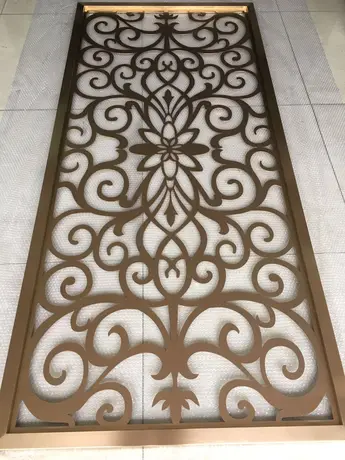 Manufacturer Laser Cut Aluminum Gates And Screen Perforated Panel