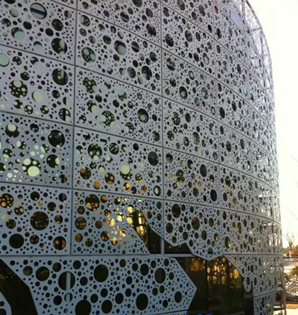AA1050 /1100/3003Material Aluminum Metal Decorative Panels SDF Powder Coated view 4