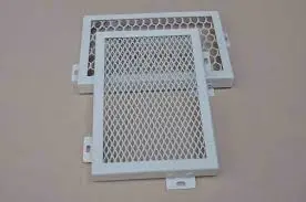 Aluminum metal mesh PPG painted Fence Sheet
