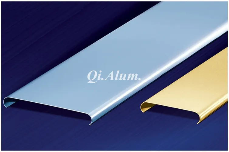 Aluminum Square Lay-in Ceiling Powder Coating material — Foshan Qi Aluminum Decorative Materials Co., Ltd