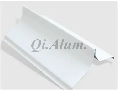 Aluminium Baffle Ceiling V Shape Decorative Profile