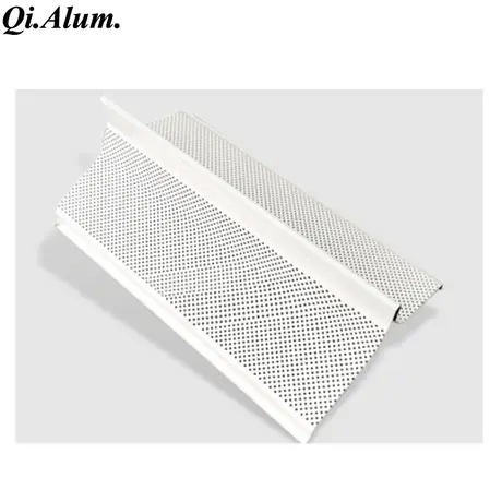 Station Metal V plank ceiling Aluminum false ceiling