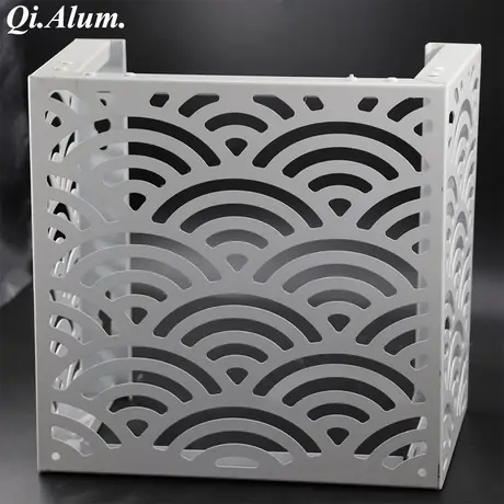 The Exterior Wall Building Aluminum Panel Curtain Wall Decorated