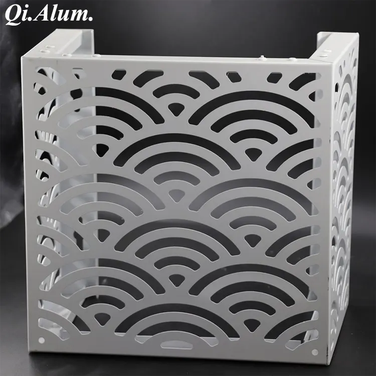 The Exterior Wall Building Aluminum Panel Curtain Wall Decorated — Foshan Qi Aluminum Decorative Materials Co., Ltd