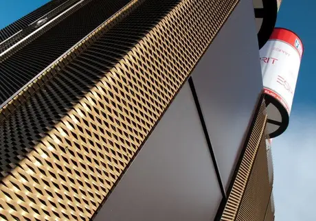 Decorative mesh PVC Coated aluminum expanded sheet metal
