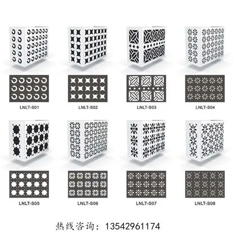 aluminum exterior air conditioner cover /metal conditioner protector