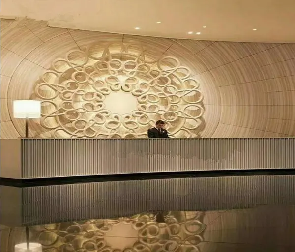 Aluminum panel for interior facade wall — Foshan Qi Aluminum Decorative Materials Co., Ltd