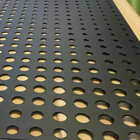 factory best sales aluminium composite perforated panel /iron plate punched metal mesh