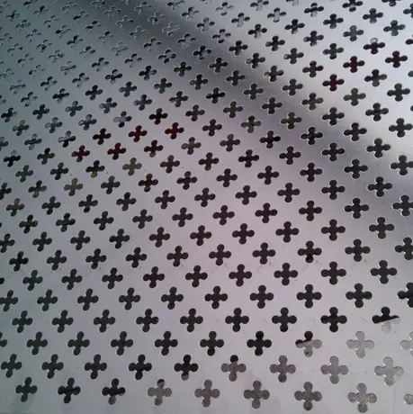 popular design aluminum perforated sheet