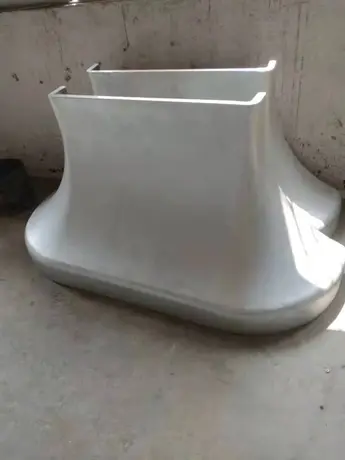 aluminum double curved solid metal panel