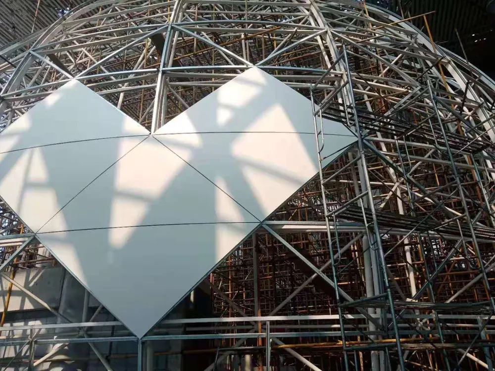 aluminum double curved soild panel manufacturer &mdash; Foshan Qi Aluminum Decorative Materials Co., Ltd